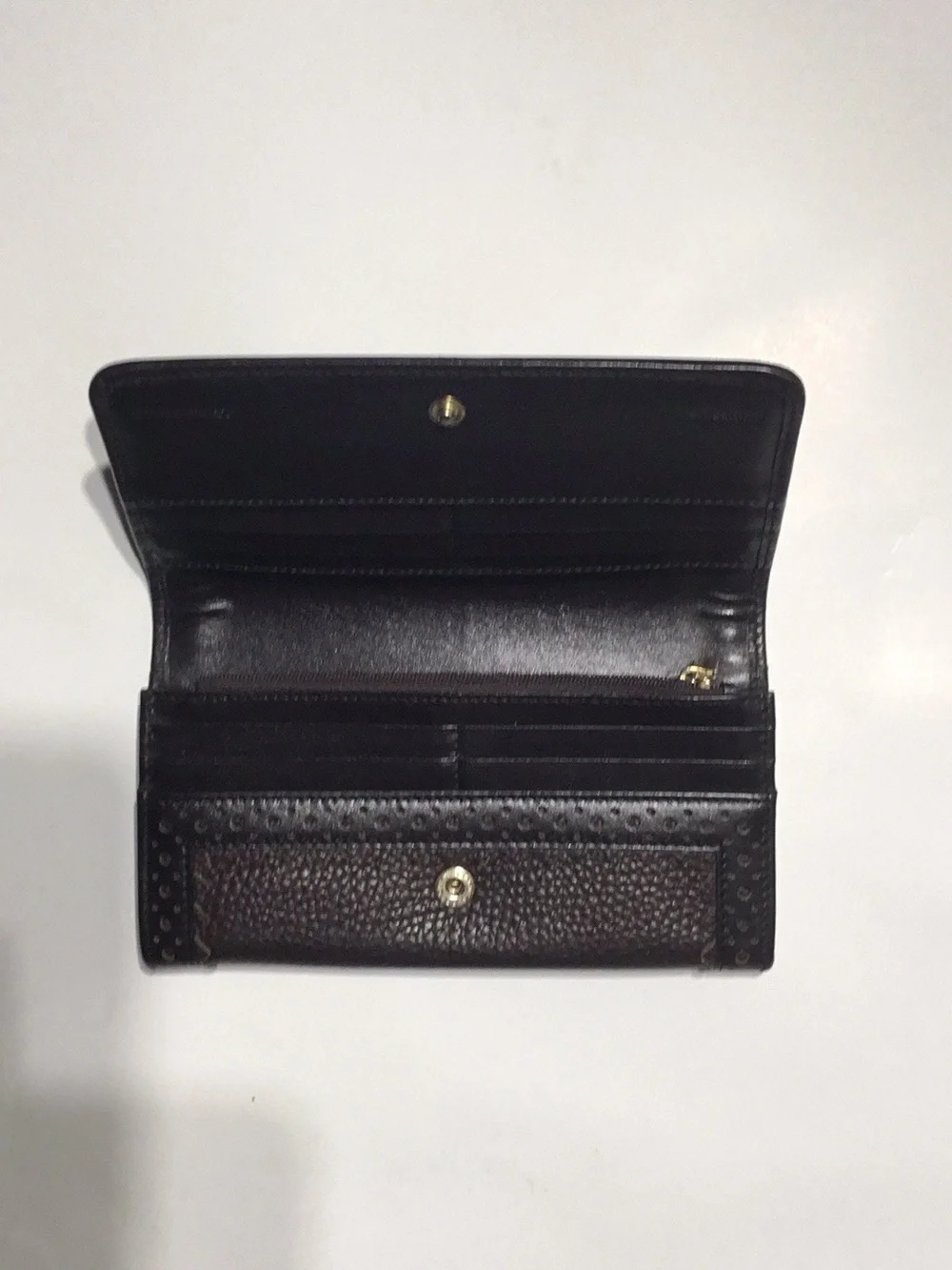 Burberry compact wallet